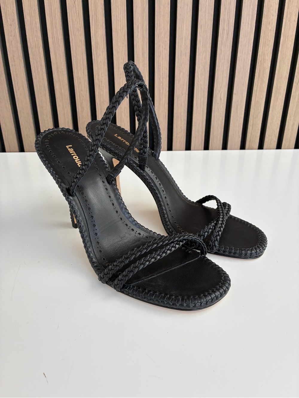 Never worn LARROUDE Heels
